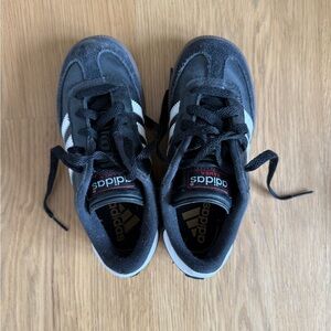 Adidas Kids Black and White Sneakers